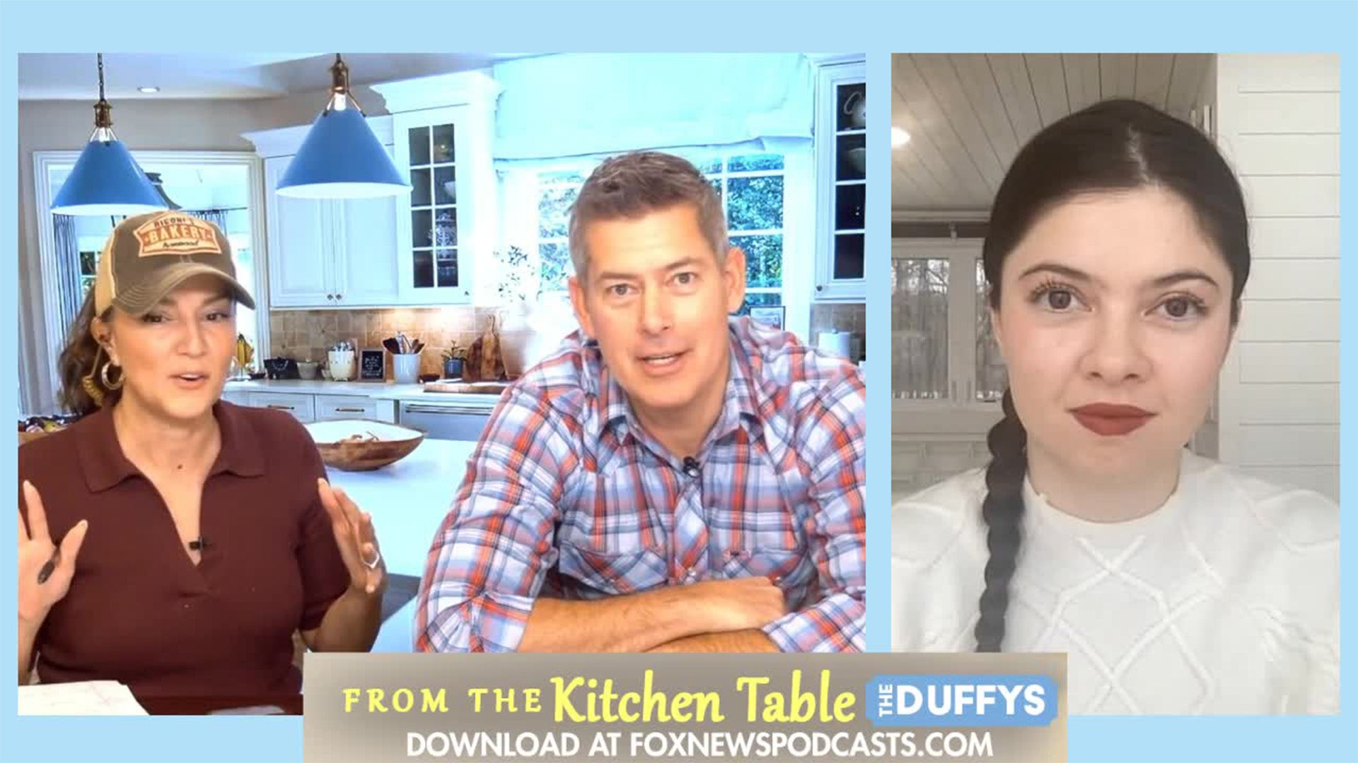 kitchen table with the duffys